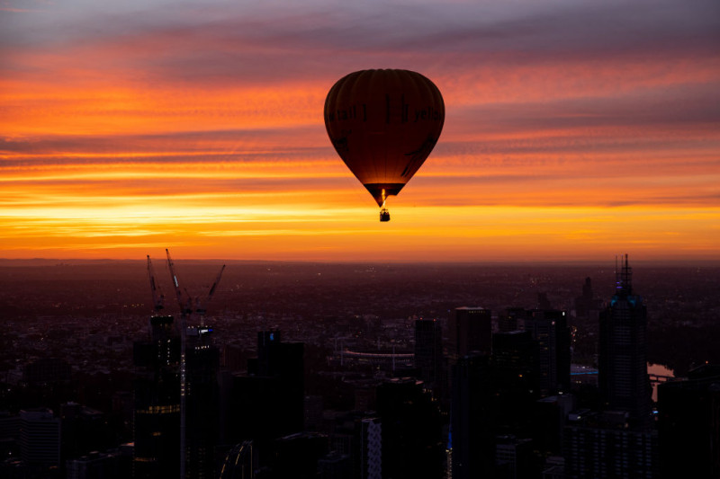 Aerial Views Of Melbourne