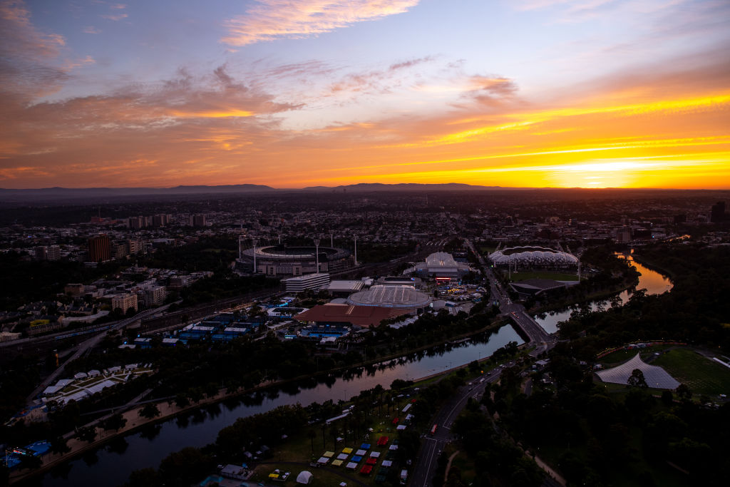 Aerial Views Of Melbourne