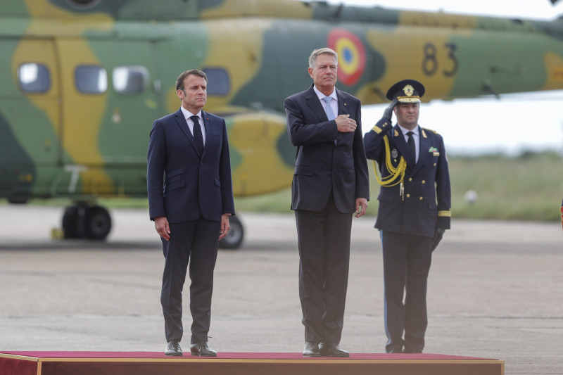 klaus iohannis emmanuel macron baza kogalniceanu 7 INQUAM_Photos_Octav_Ganea