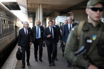 Macron And Scholz Arrives To Kiev