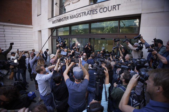 Kevin Spacey court appearance, London, UK - 16 Jun 2022