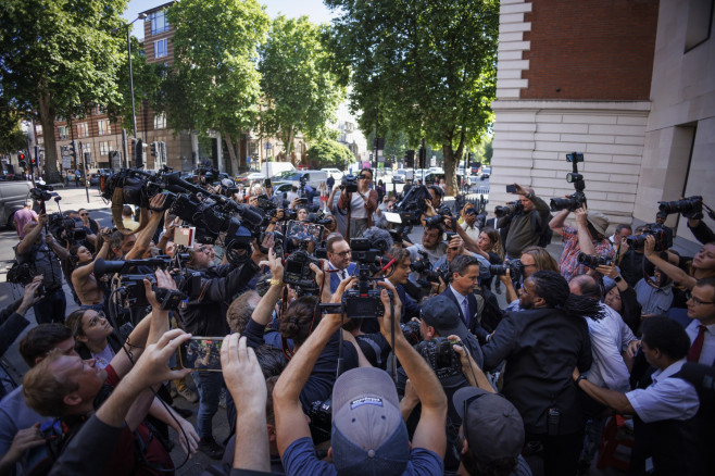 Kevin Spacey court appearance, London, UK - 16 Jun 2022