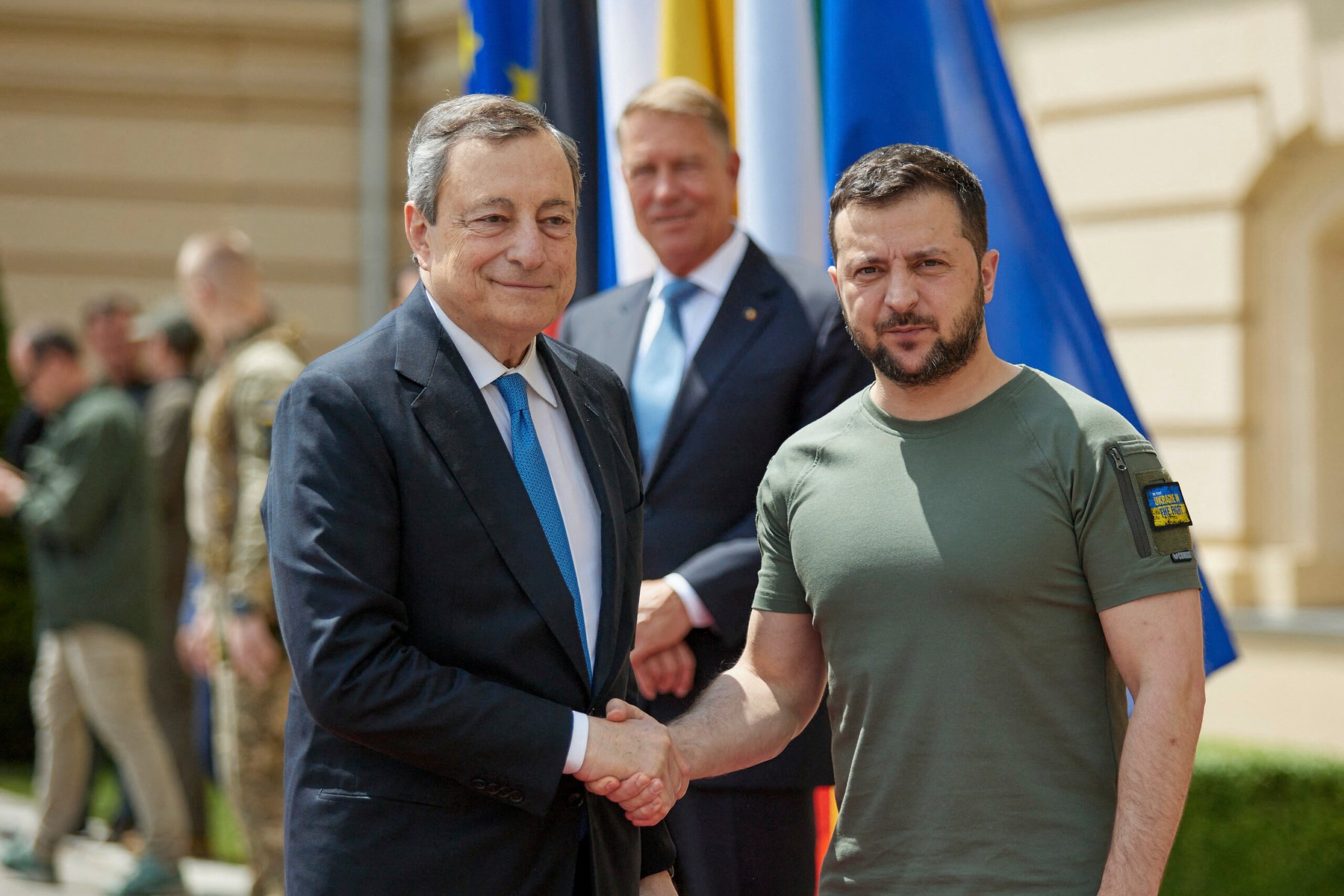 Mario Draghi spune că Italia vrea să vadă Ucraina ca parte a Uniunii Europene