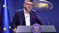 dan virgil pascu face declaratii de presa la guvern