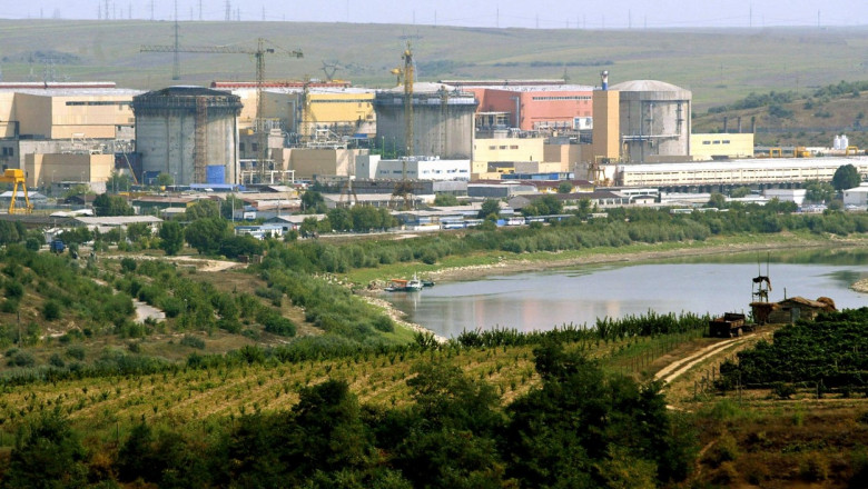 Centrala nucleară de la Cernavodă.