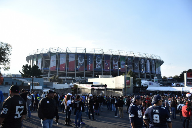 Houston Texans v Oakland Raiders, NFL football game, Mexico City, USA - 21 Nov 2016