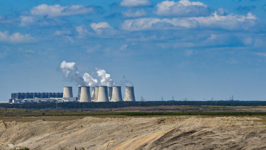 imagine de ansamblu a centralei electrice pe cărbune dela Brandenburg, Germania
