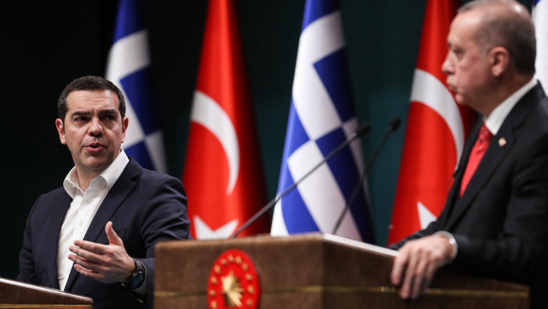 alexis tsipras si recep erdogan la conferinta de presa