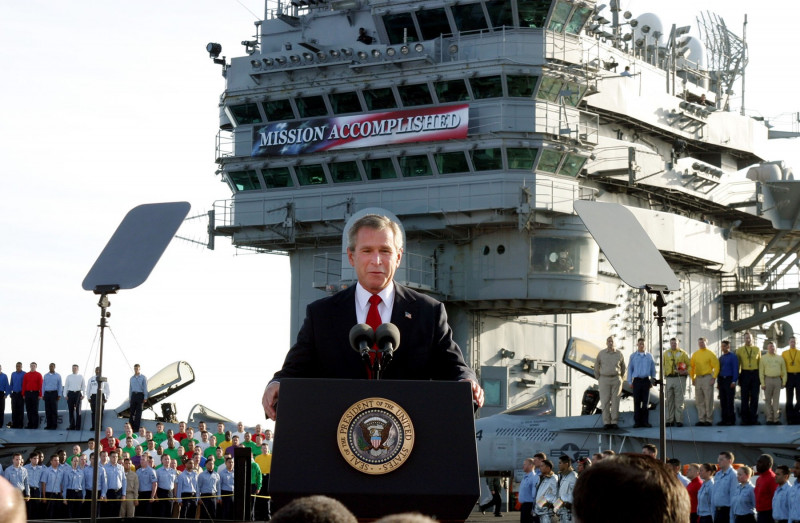 George Bush războiul din Irak