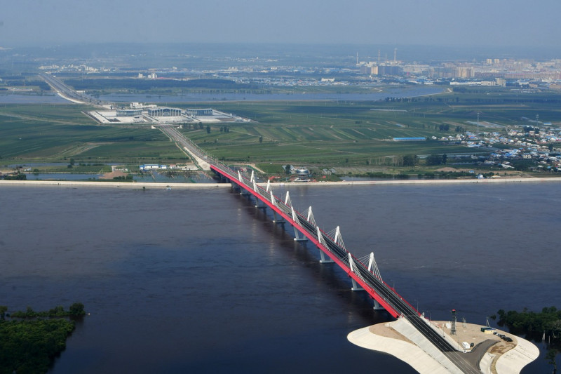 Floods hit Amur Region, Russia