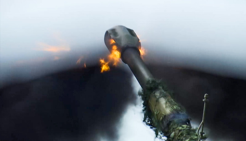 2S19 Msta-S self-propelled howitzers involved in special military operation in Ukraine