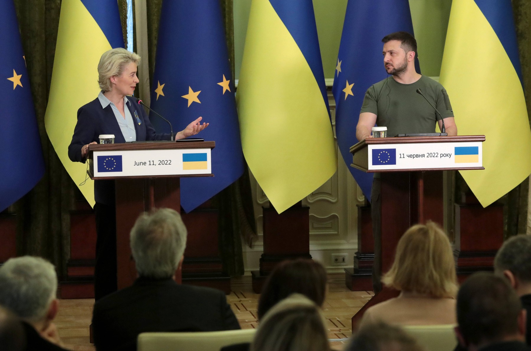 Ursula von der Leyen: UE e în faţa unei decizii istorice privind Ucraina. Sper ca peste 20 de ani să spunem că am făcut lucrul corect