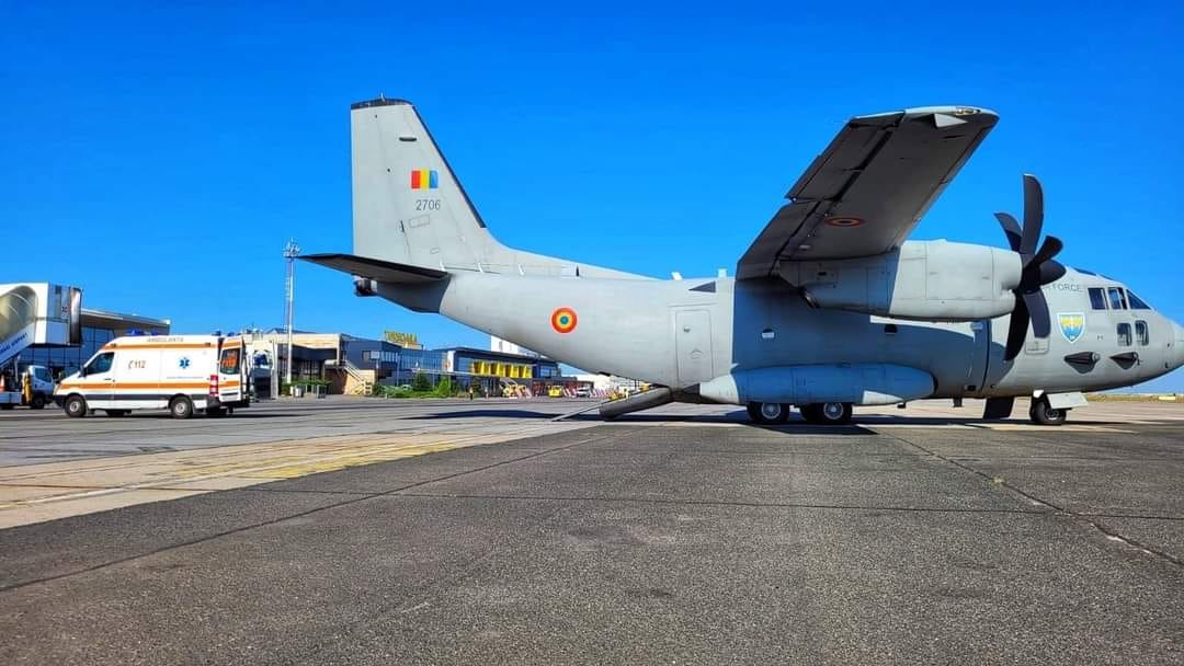 Încă un rănit în exploziile de la Crevedia este transportat cu o aeronavă militară la un spital din Germania