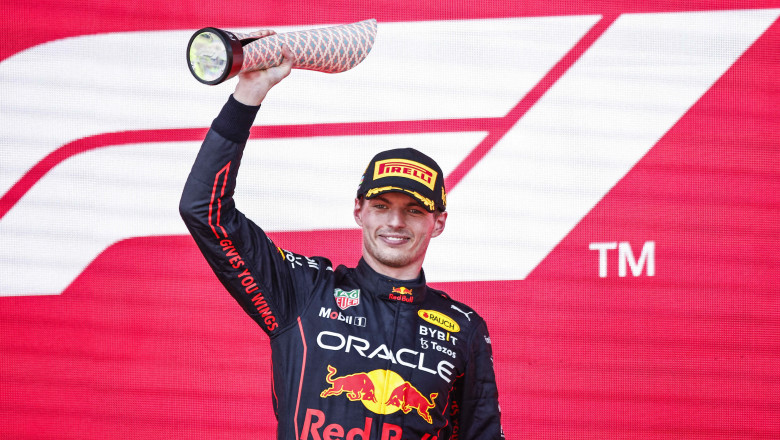 Max Verstappen remporte le Grand Prix de Formule 1 d'Azerbaďdjan devant Perez et Russell