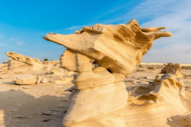 Fossil dunes, Abu Dhabi, UAE