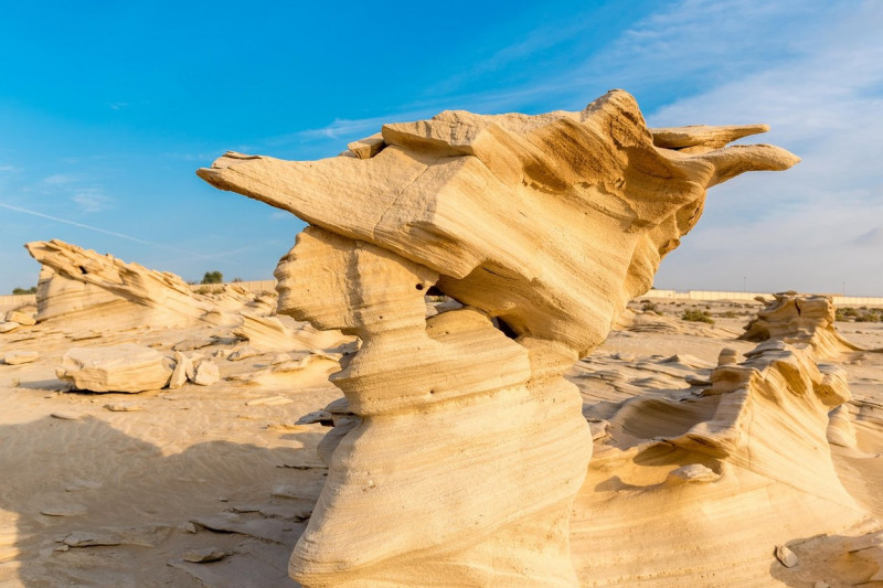 Fossil dunes, Abu Dhabi, UAE