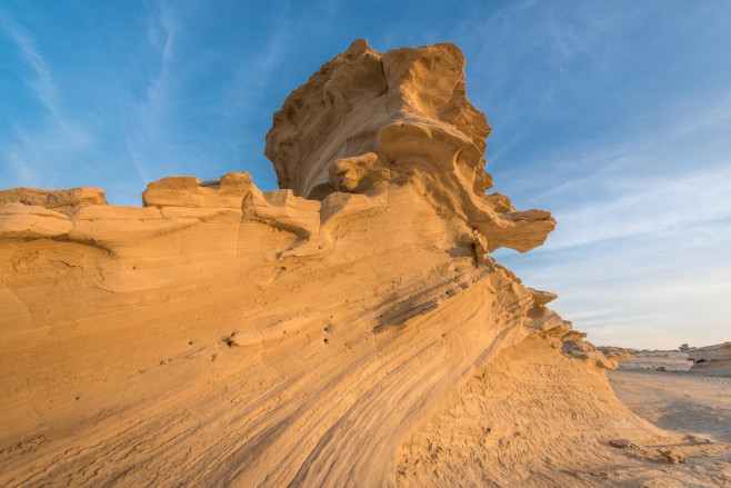 Fossil dunes, Abu Dhabi, UAE