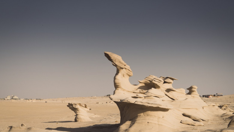 dunele fosilizate din abu dhabi