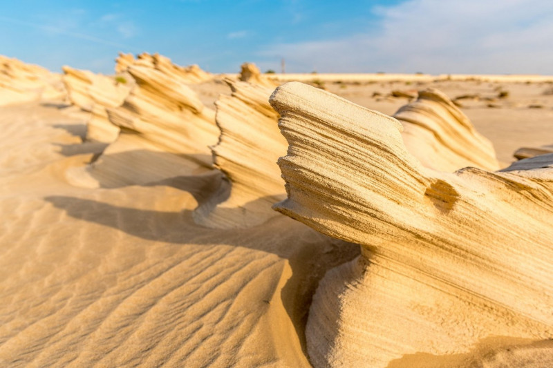 Fossil dunes, Abu Dhabi, UAE