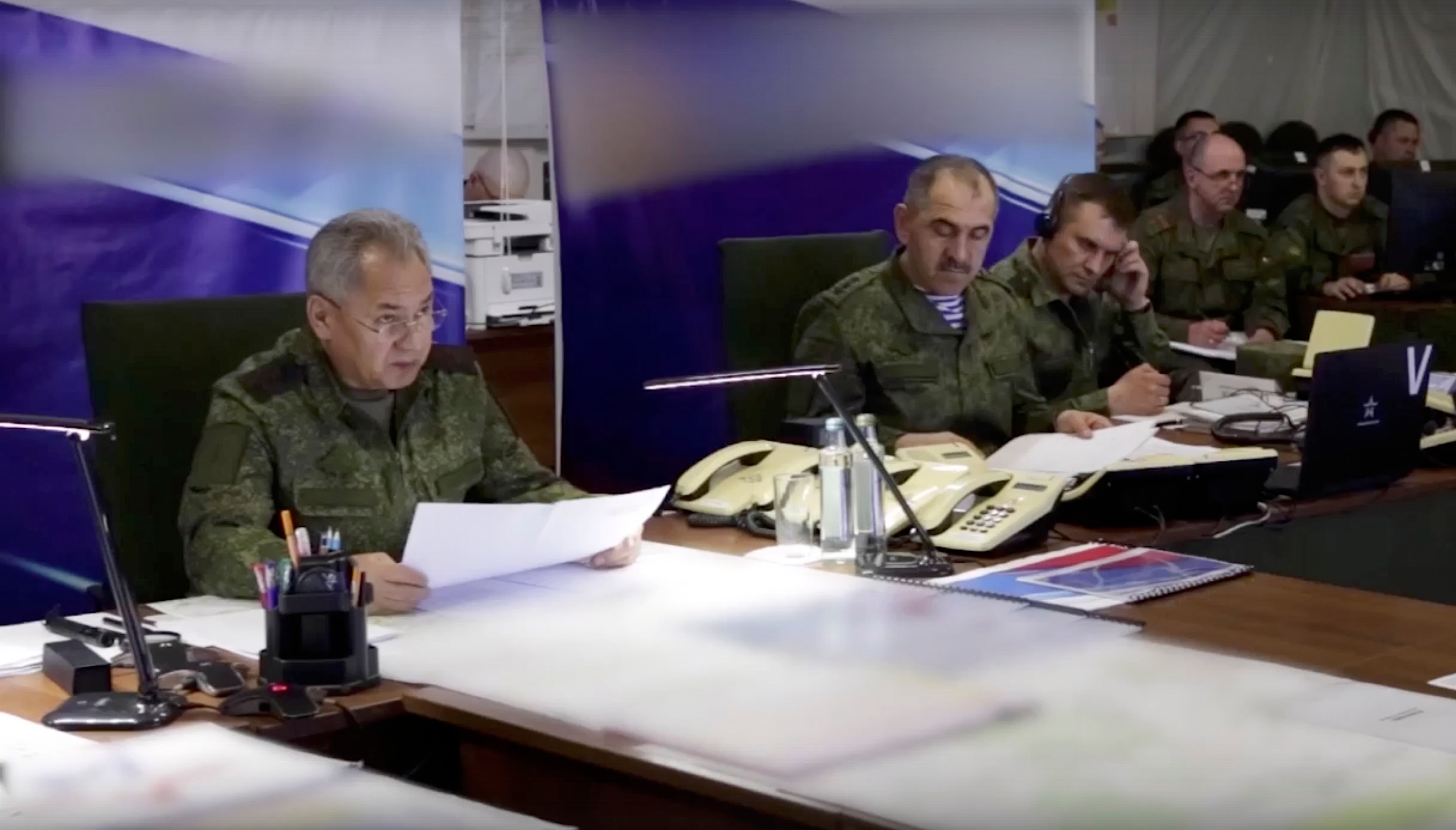 Serghei Șoigu ar fi mers pe frontul din Ucraina pentru prima dată de la începutul războiului