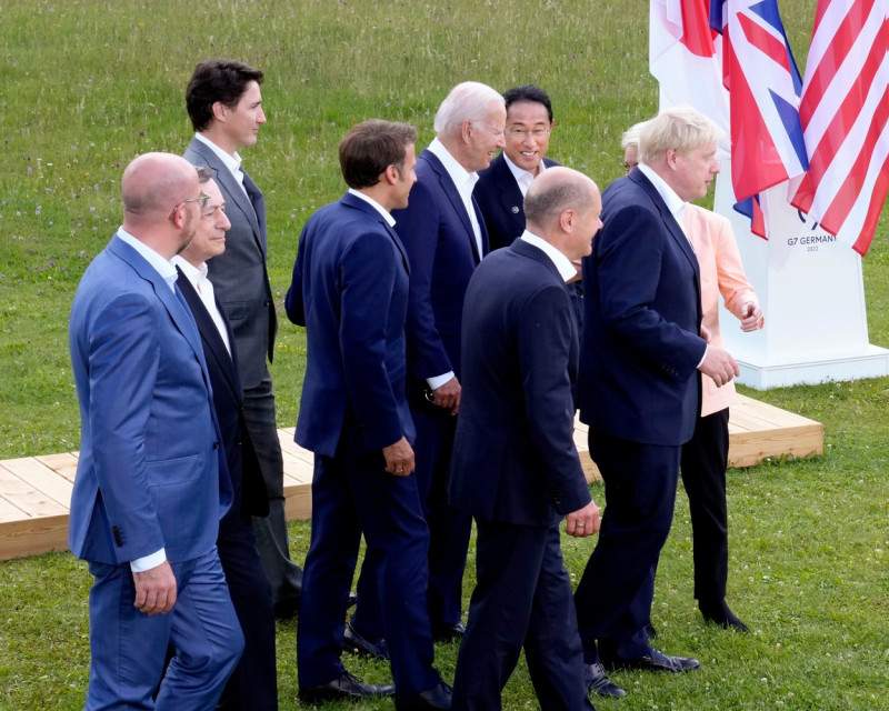 Group of Seven (G7) in Elmau, Germany