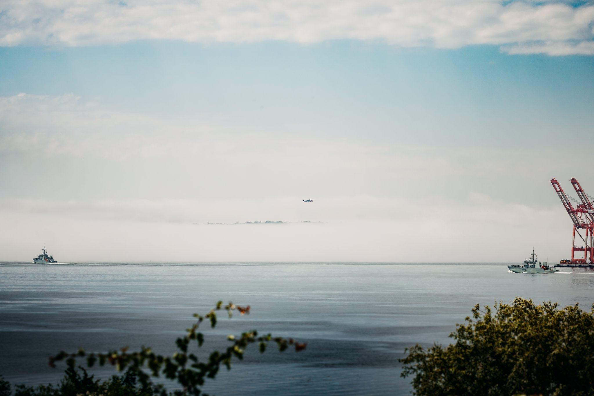 Canada a trimis două nave de război în Marea Baltică
