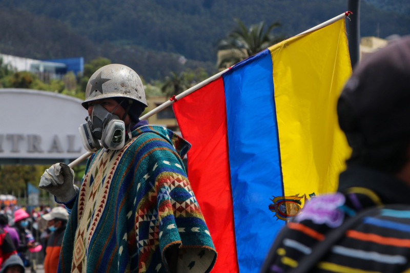 Ecuador Strike National, Quito - 25 Jun 2022