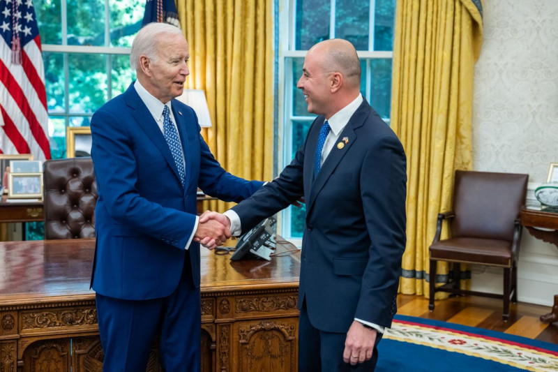 Andrei Muraru a fost primit de Joe Biden la Casa Albă