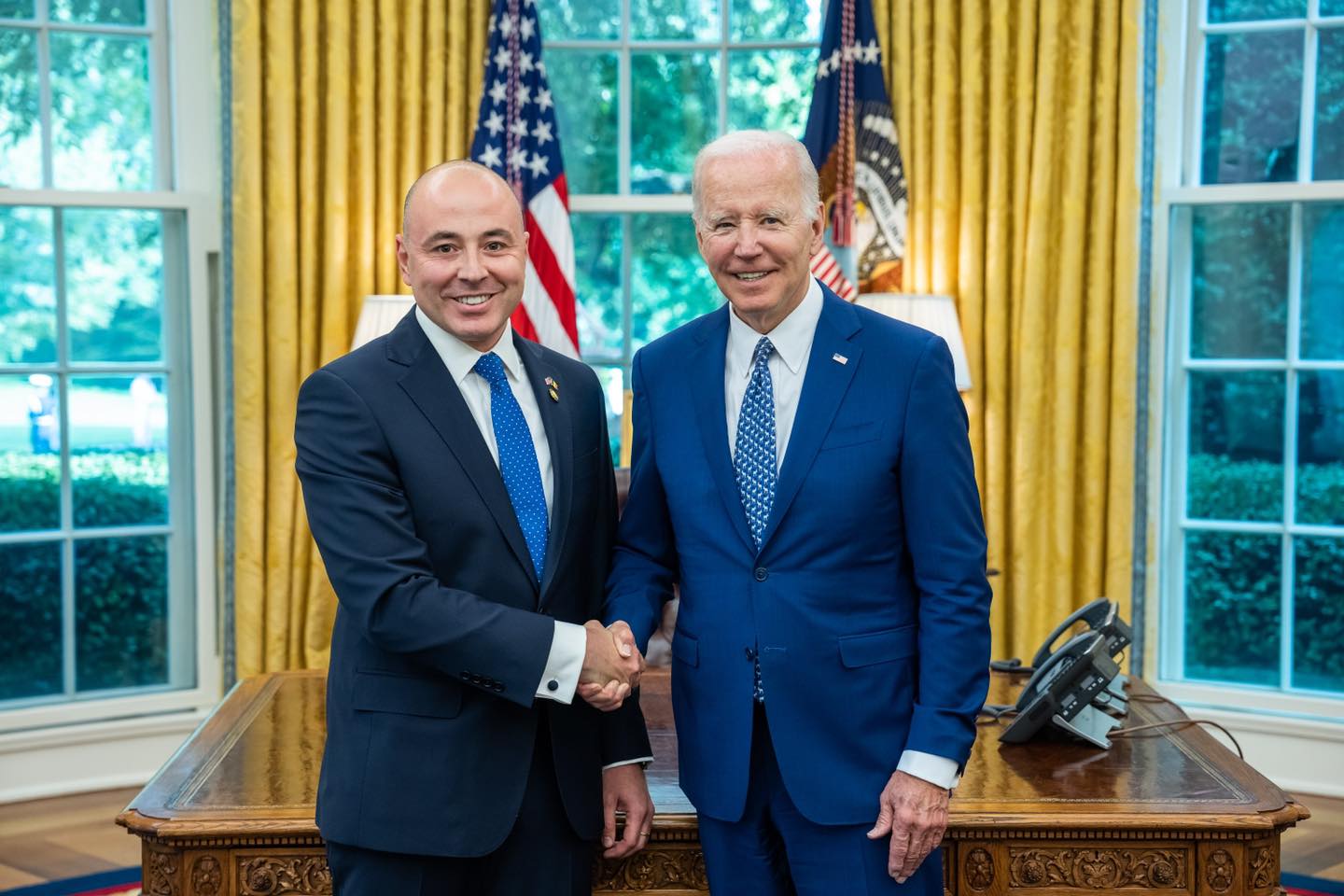 Ambasadorul României în SUA, Andrei Muraru, a fost primit de Joe Biden la Casa Albă