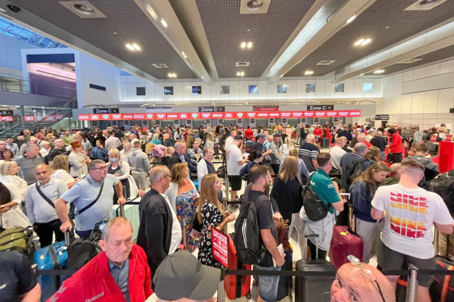 British Airways workers at Heathrow airport have voted to strike in a dispute over pay, Manchester, Greater Manchester, UK - 26 Jun 2022