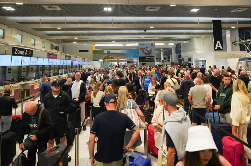 British Airways workers at Heathrow airport have voted to strike in a dispute over pay, Manchester, Greater Manchester, UK - 26 Jun 2022