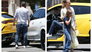 Fiul actorului Ben Affleck, în vârstă de 10 ani, a produs un accident într-o reprezentanță auto FOTO: Profimedia Images