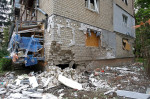 Shelling of northern parts of Kharkiv by Russian troops, Ukraine - 25 Jun 2022