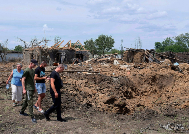Aftermath Of A Rocket Strike In Odesa Region, Amid Russian Invasion In Ukraine - 27 Jun 2022