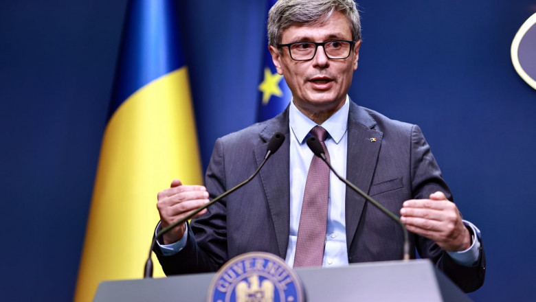 Ministrul Energiei, VIrgil Popescu face declaratii la guvern