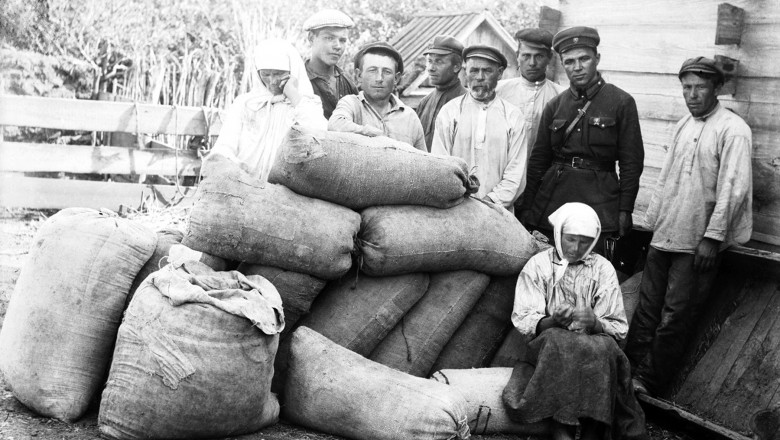 Holodomor - foametea din Ucraina din vremea colectivizării în Uniunea Sovietică