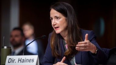 Director of National Intelligence Avril Haines appears before a Senate Committee