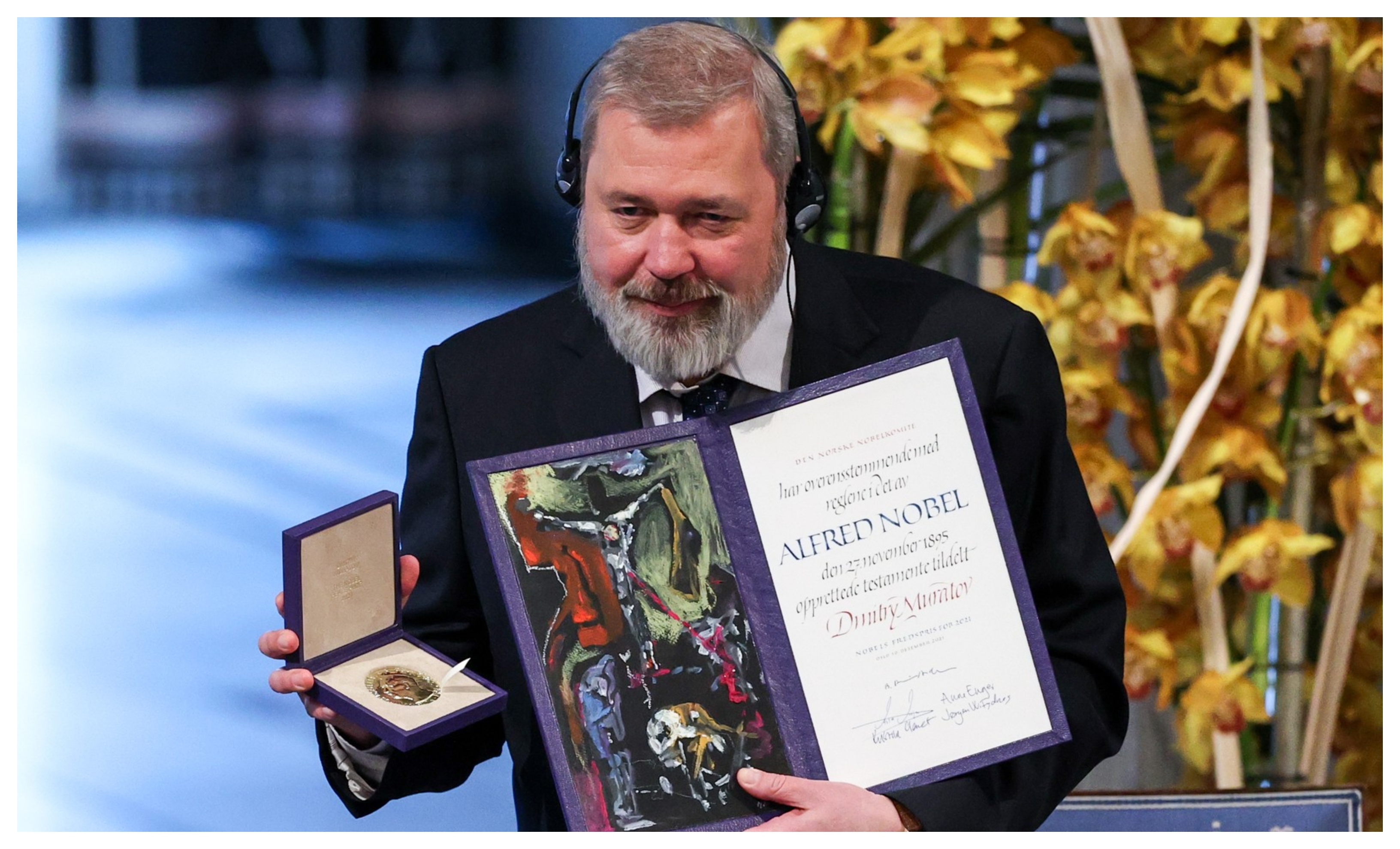 Jurnalistul rus care a câștigat Premiul Nobel pentru Pace își vinde medalia pentru copiii din Ucraina