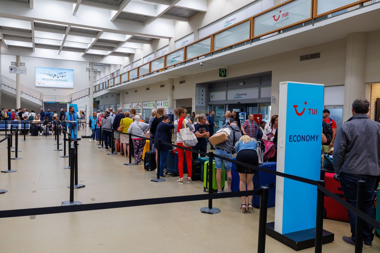 Haos pe aeroporturile din Europa