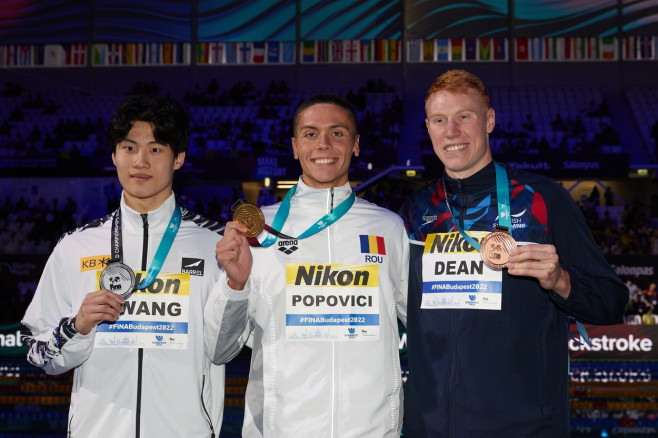 (SP)HUNGARY BUDAPEST SWIMMING FINA WORLD CHAMPIONSHIPS MEN'S 200M FREESTYLE
