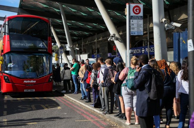 National Rail and Tube Strikes, London, UK - 21 Jun 2022