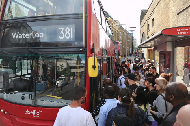 Rail Strikes, London, UK - 21 Jun 2022