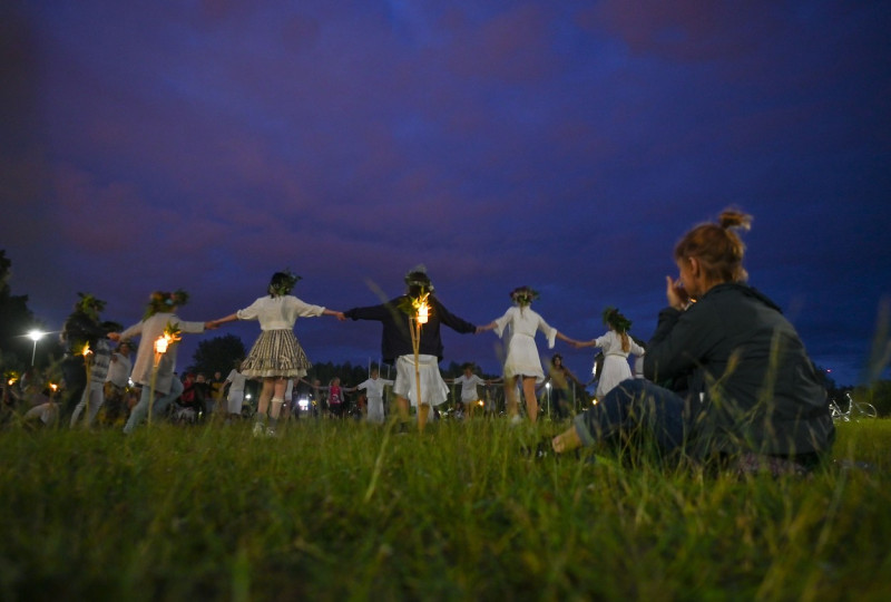 Kupala Night - Summer Solstice Celebration In Poland, Rzeszow - 21 Jun 2022