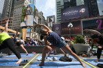 Solstice In Times Square: Mind Over Madness Yoga