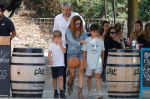 EXCLUSIVE: Shakira is seen taking a hike with her children following the breakup of her relationship with soccer star Gerard Pique