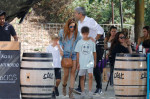 EXCLUSIVE: Shakira is seen taking a hike with her children following the breakup of her relationship with soccer star Gerard Pique
