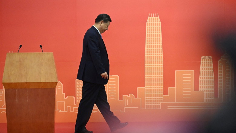 Xi Jinping la Hong Kong