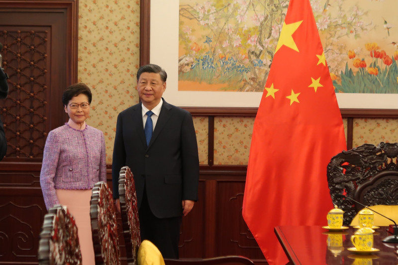 Carrie Lam Xi Jinping China Hong Kong