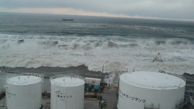 Moment Tsunami Hit Fukushima Daiichi Nuclear Power Plant