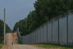 Poland Completes Belarus Border Wall, Kuznica - 30 Jun 2022